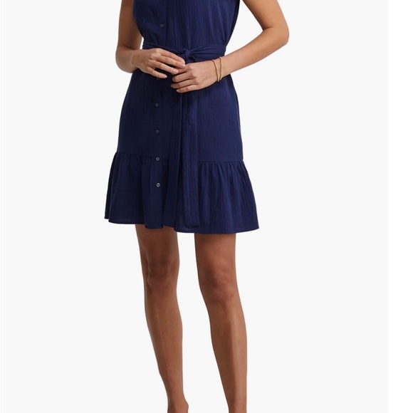 Vineyard Vines Sea Stitch Flutter SLV Dress - Picture 5 of 9